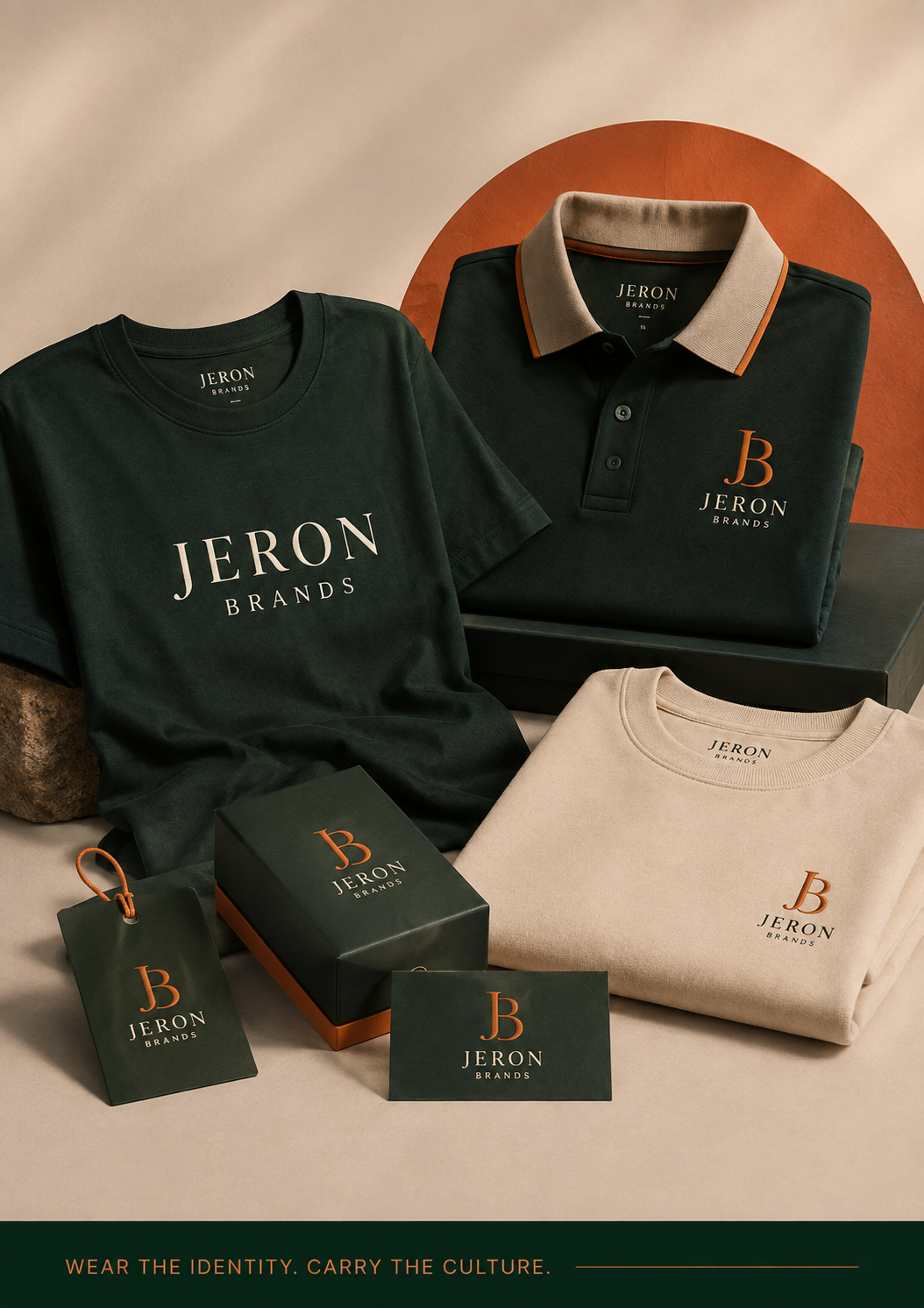 Custom branded polo shirt