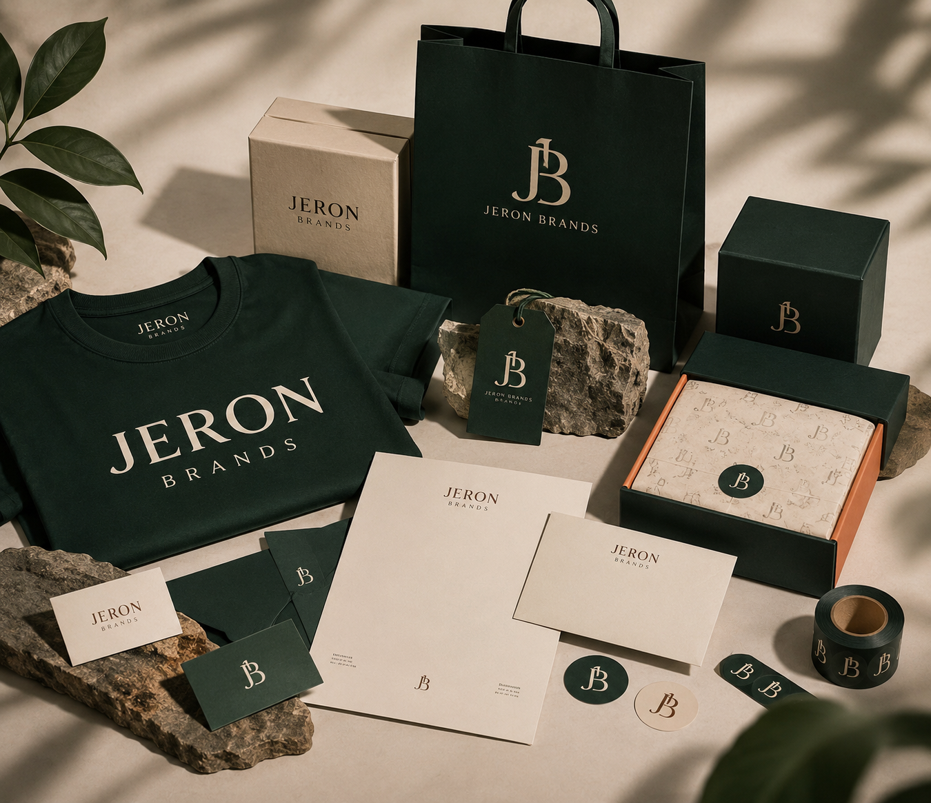 Tailor Miles visual identity project
