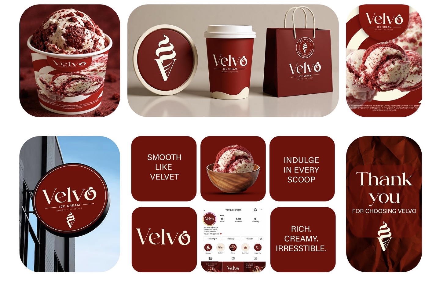 Branded material
